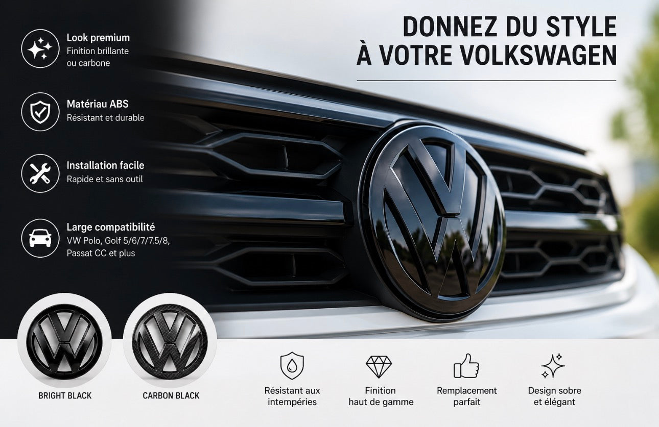 Emblème de calandre VW