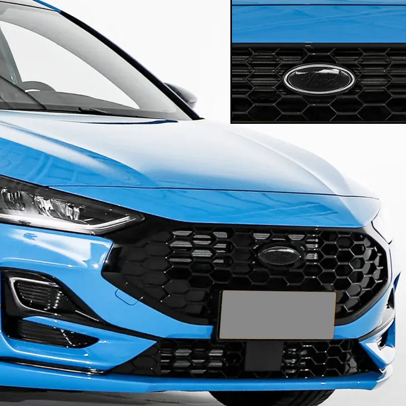 Logo avant et arrière pour Ford Mondeo Focus Fusion MK2 MK4 F150 F250 Everest Escape, accessoires, emblème, calandre, capot, coffre, badge